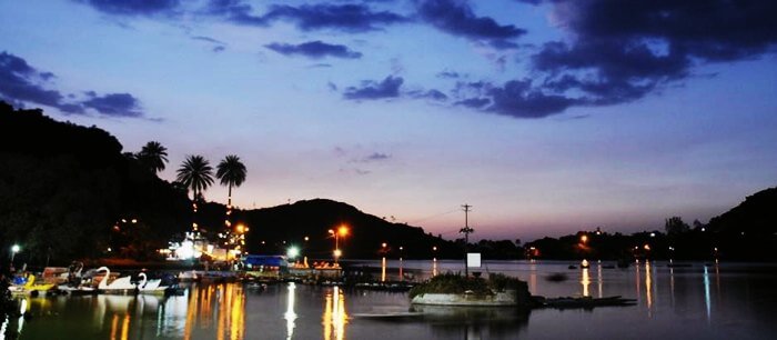 An evening in Mount Abu during rainy season