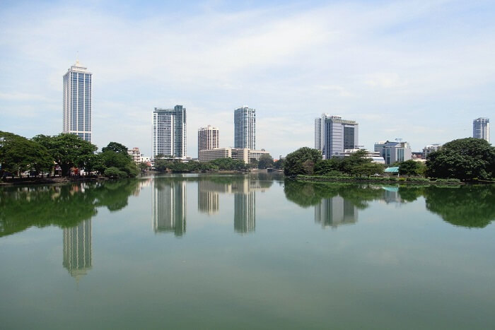 lake in Sri Lanka