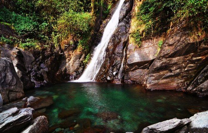 Bhagsu Falls are the most serene and picturesque waterfalls near Delhi