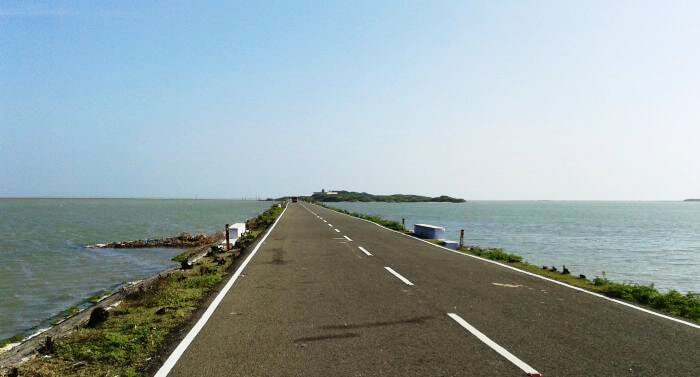 Cycling in Rameshwaram