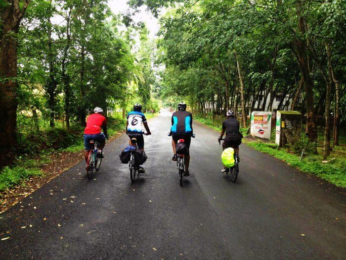 Cycle along the Mumbai-Mangalore-Trivandrum route