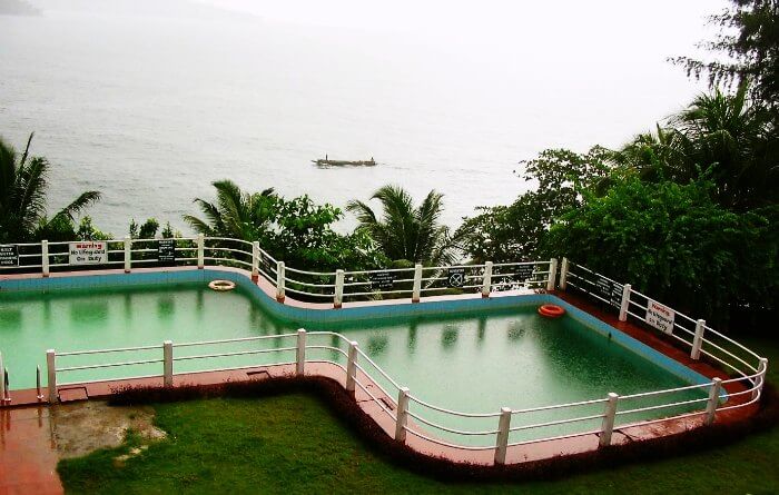 Swimming pool of Fortune Resort Bay Island