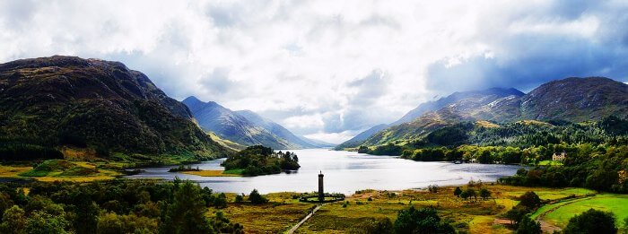 The magnificent Highlands of Scotland