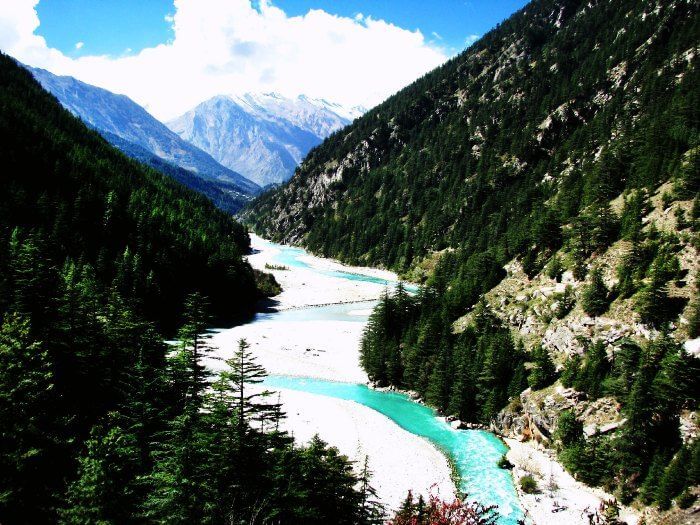 Holy River Bhagirathi in Harsil