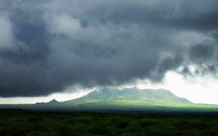 Monsoon Clouds over Dhinodhar hill Kutch