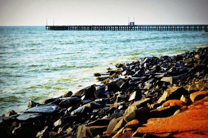 Promenade Beach is one of the most famous places to visit in Pondicherry