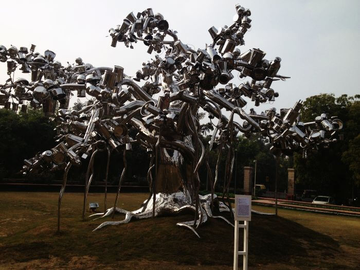 An exhibit at National Gallery of Modern art in Delhi