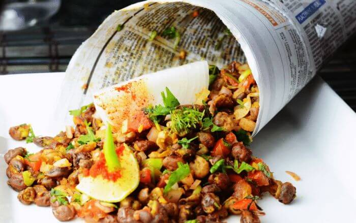 The appealing chaat of Chana Zor Garam