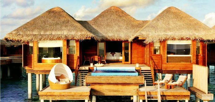The stunning ocean bungalow at Huvafen Fushi Maldives