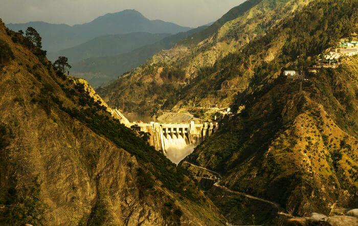 A distant view of the Patnitop in Udampur