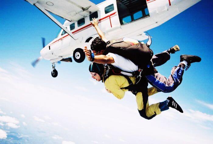 Tandem Jump with an instructor