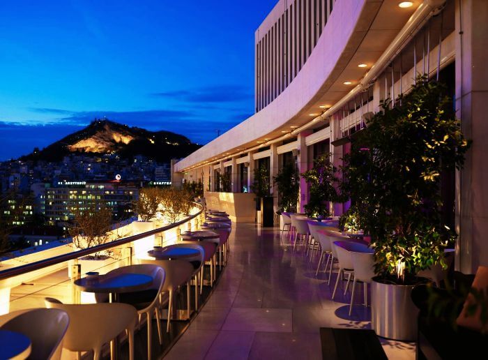 The Galaxy Bar in Athens