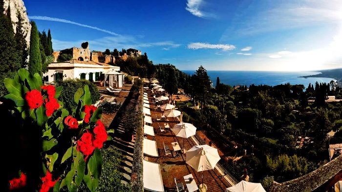 The Literary Terrace in Sicily