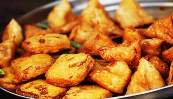 The yummy Pakoras