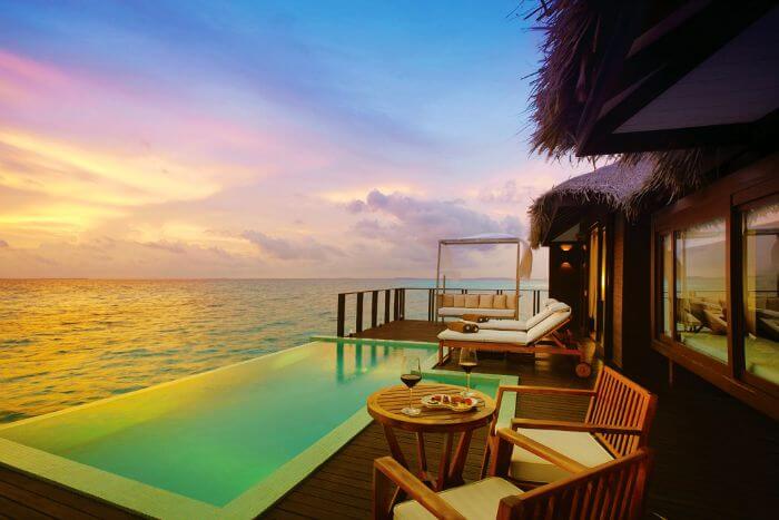 Super Deluxe Aqua Villa with Pool at Maldives water villa, Zitahli Kuda Funafaru