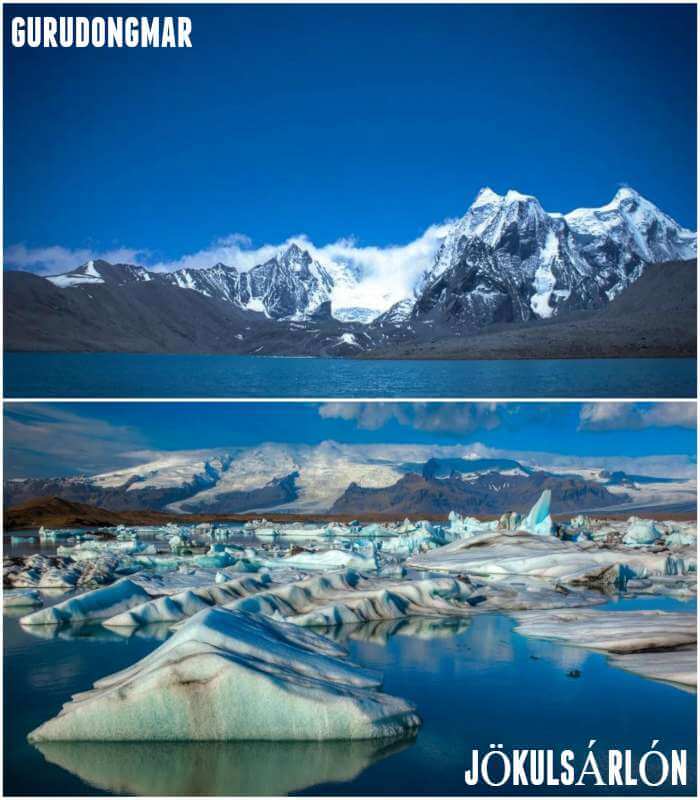 spellbound beauty of two similar places