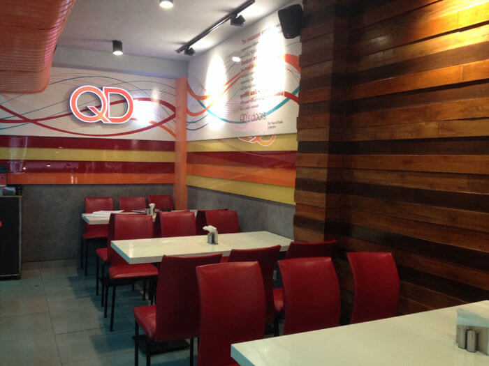 QD’s at Satya Niketan which is famous for its Tandoori Momos