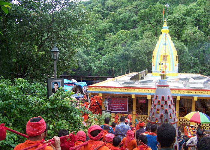The Tungareshwar temple located close to the Pelhar Dam