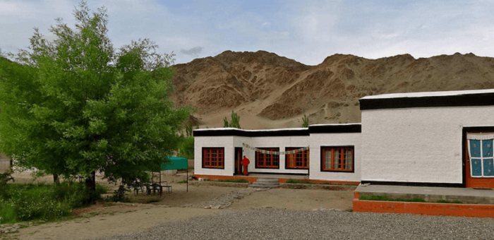 The Taras is a homestay maintained by the nuns for the nunnery