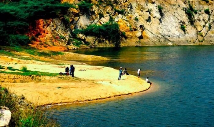 Bharadwaj lake in Asola is a pristine hideaway from the rush of the city