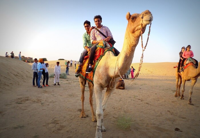 Camel Ride at Sam Sand Dunes