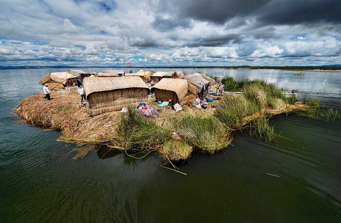 Floating Island in Peru