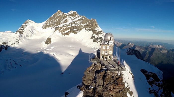UNESCO World Heritage site of Great Aletsch Glacier