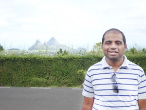 A breathtaking view of Mauritius