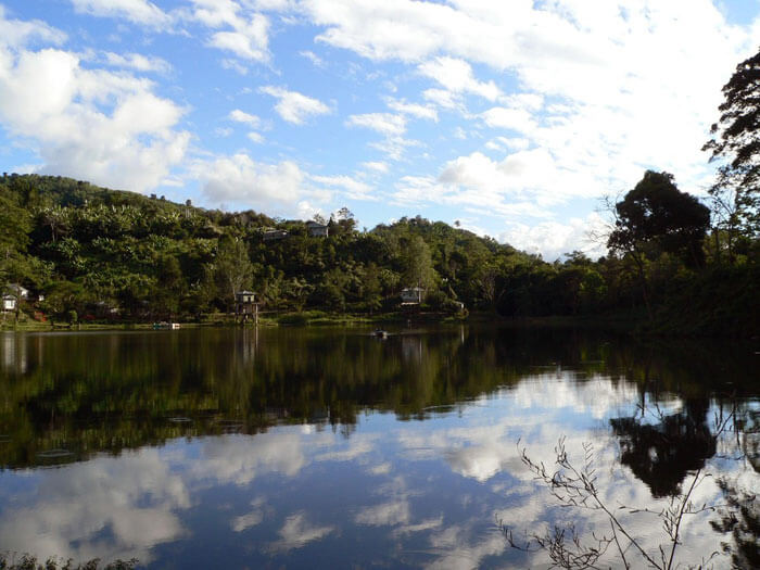 The calmness of Tamdil Lake in Mizoram