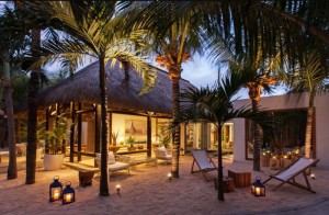 A beautiful view of the Veranda Pointe Aux Biches Hotel in Mauritius