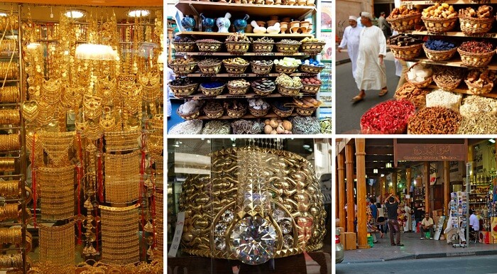Gold and spices at the Deira Souk