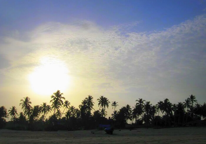 Sunrise at Colva Beach