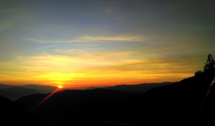 Sunset in Tumling