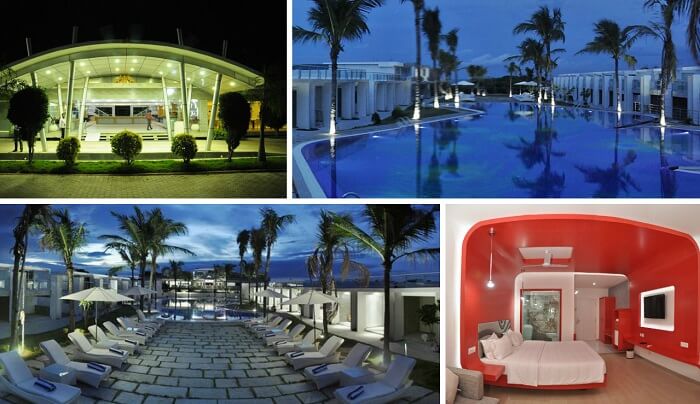 A collage of the many views at Grande Bay