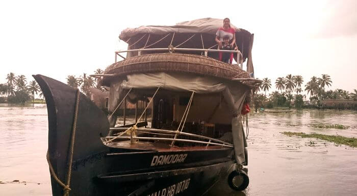 A stay in Alleppey boathouse in Kerala
