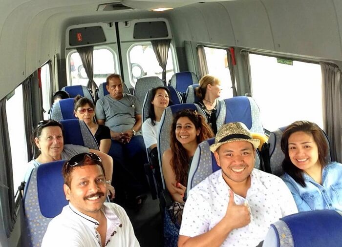 While on the bus ride to Antalya