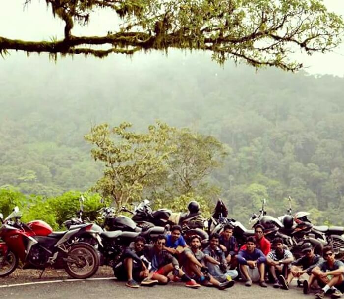 Biker Gang on the Way to Ooty