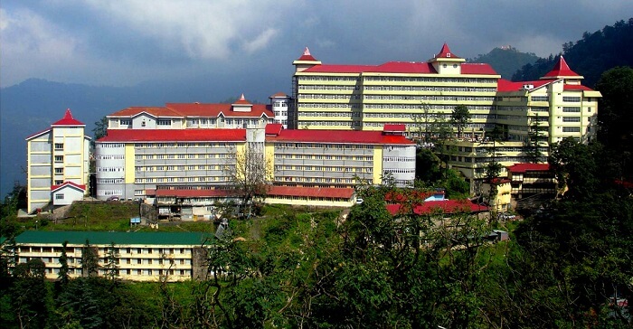 Daytime of view of the haunted Indira Gandhi Medical College campus