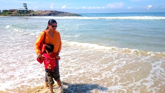 Kovalam Beach in Kerala