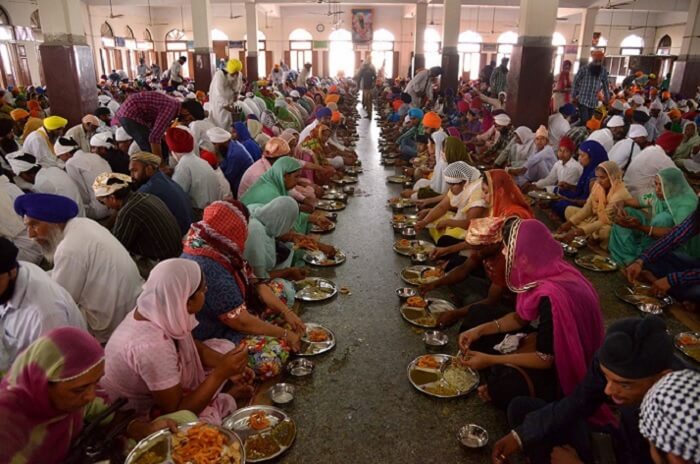Langar at Golden Temple