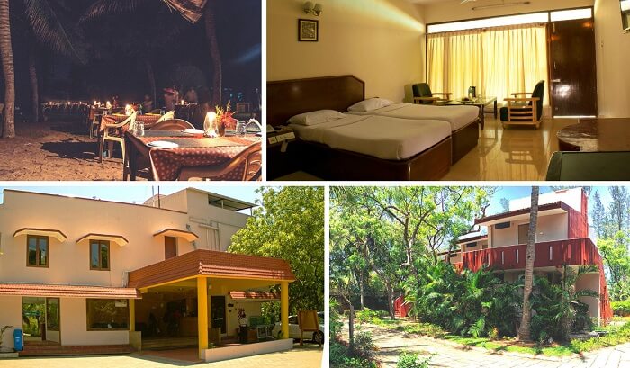 A collage of the many views at Mamalla Resort