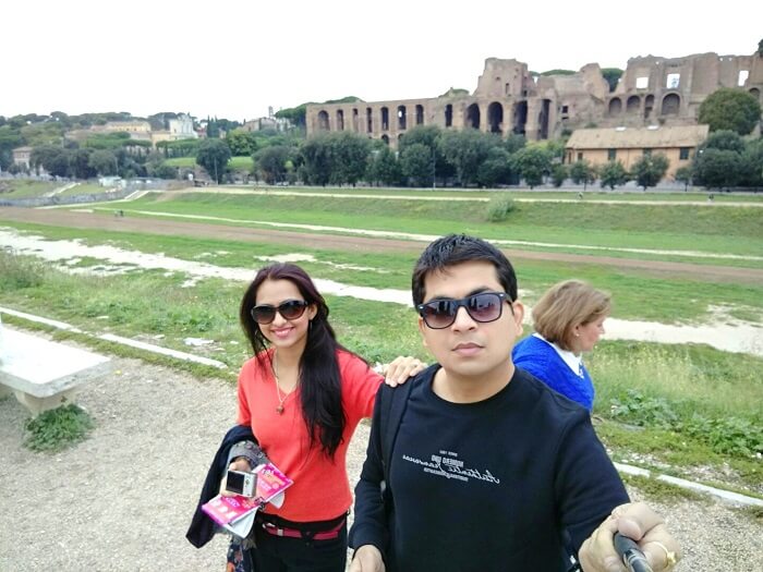 Selfie on my trip to Europe