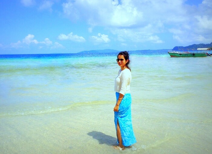 Sonali in Andaman