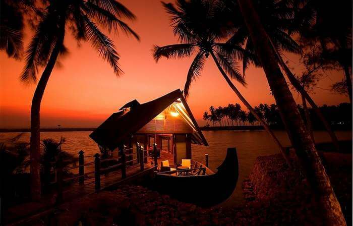 A secluded and romantic setting at Bekal in Kerala for honeymooners