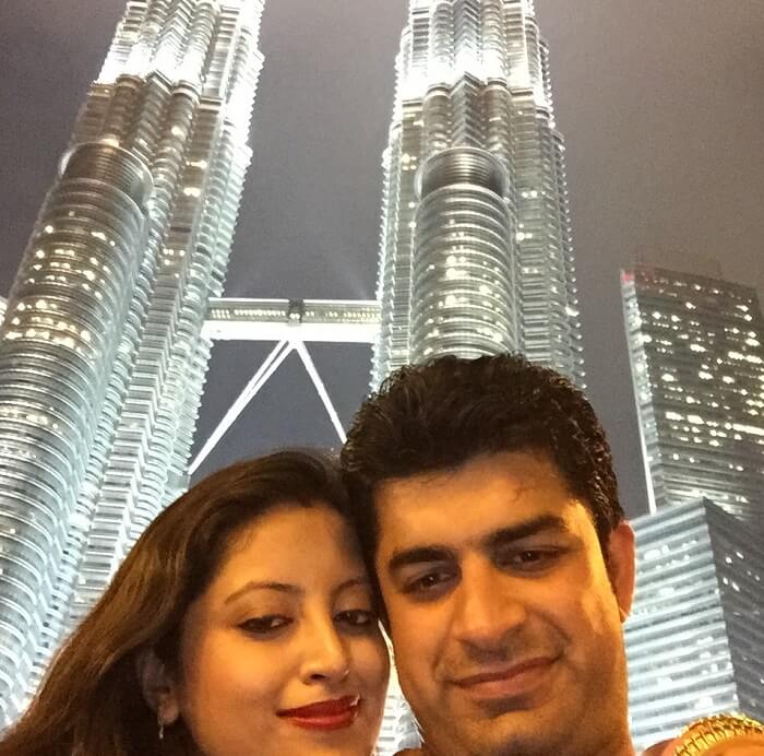 Visit to Twin Towers in Kuala Lumpur
