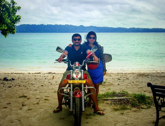 Biking around the Elephant beach
