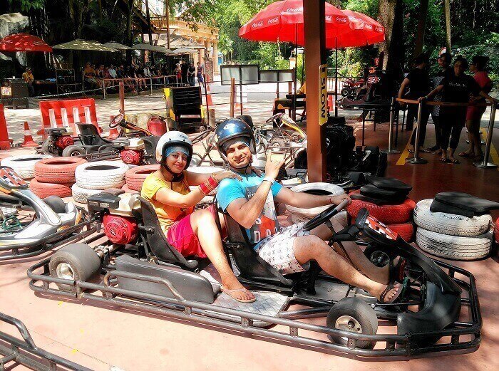 Go Karting at Sunway Lagoon