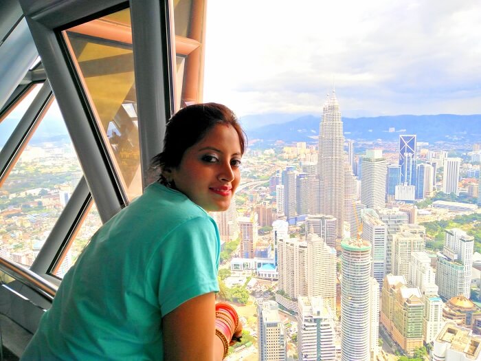 Peeping out form the KL Tower