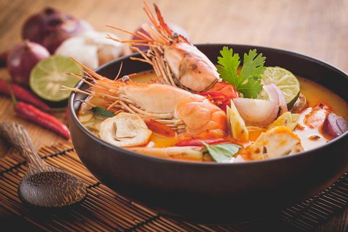 The delicious Thai cuisines in Pattaya