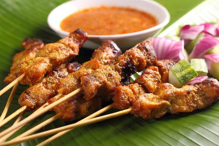 The food in Phuket, an amalgamation of different types of cuisines